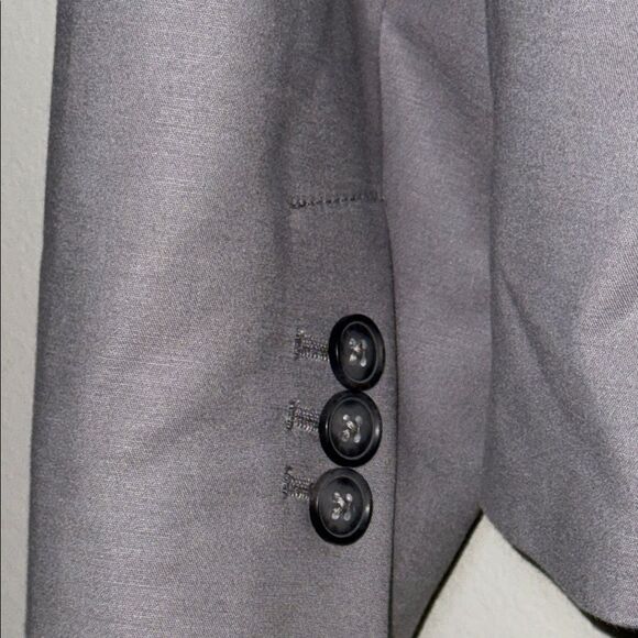 Banana Republic Gray Blazer Tailored Suit Jacket - Picture 11 of 12
